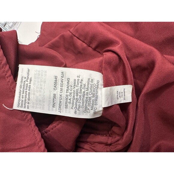 J.Crew Mercantile Womens Sz 6 lined flounced mini skirt Trendy Y2K - Picture 10 of 10